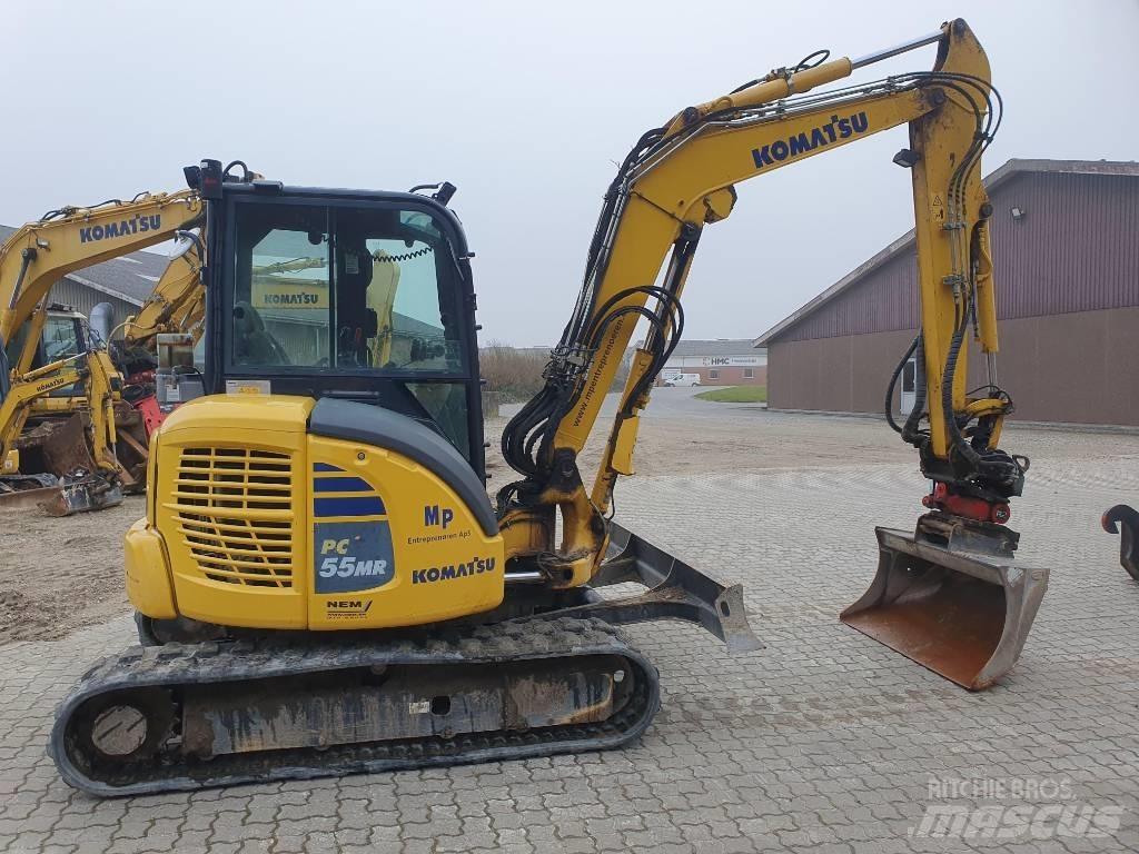 Komatsu PC55MR5 Міні-екскаватори < 7т