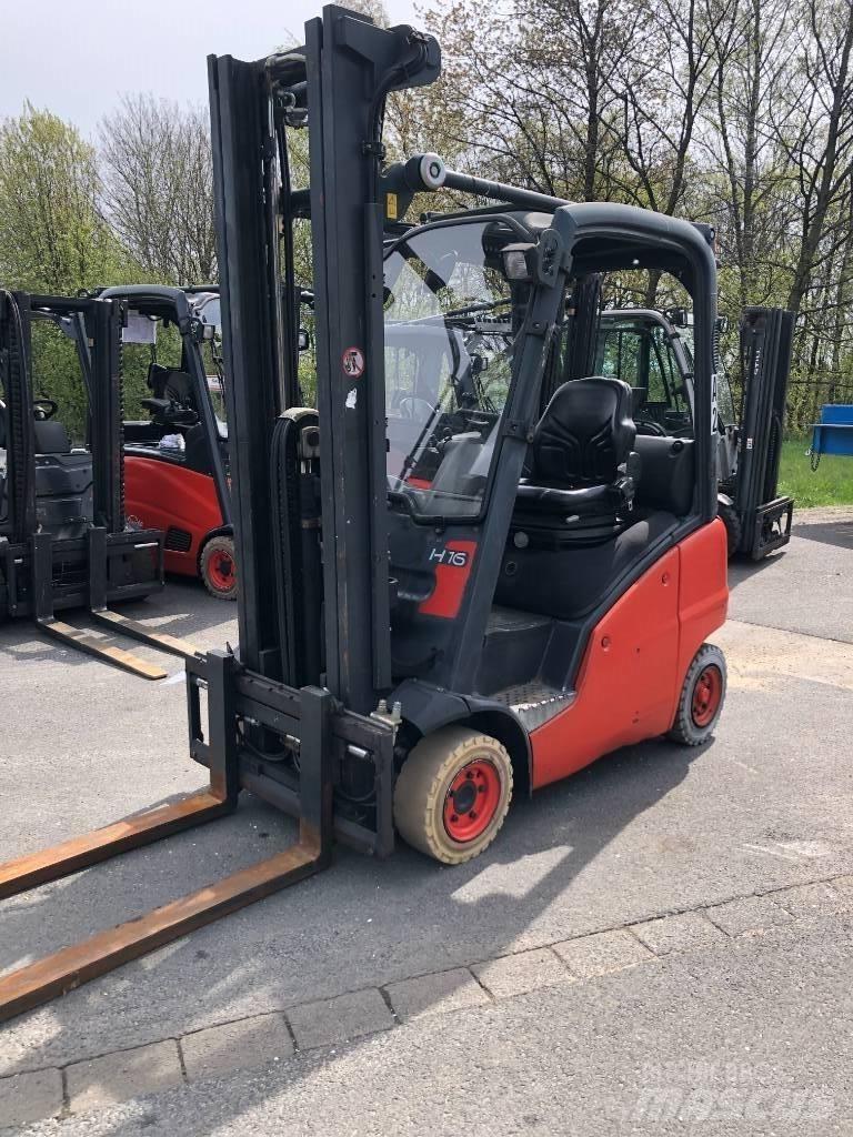 Linde H 16 T -01 Газові навантажувачі