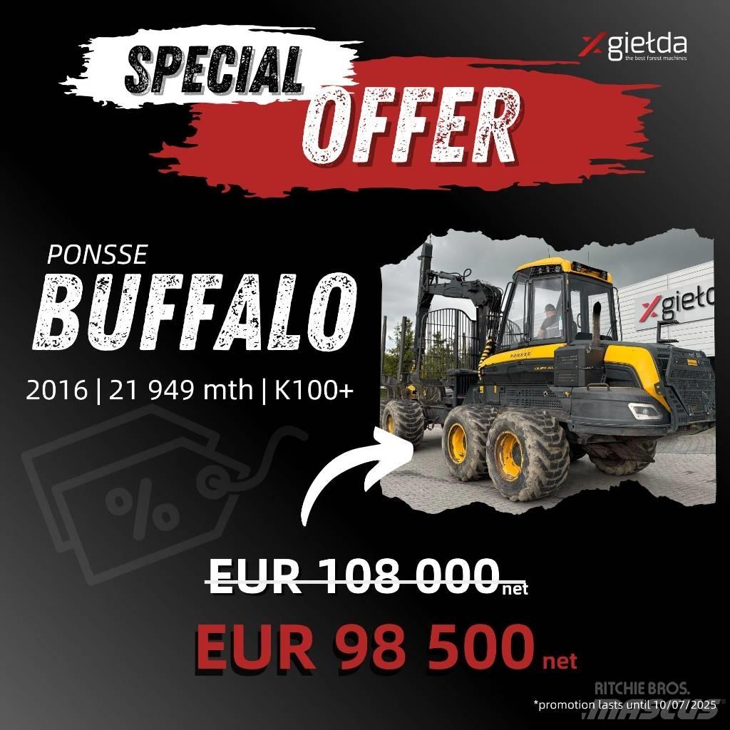 Ponsse Buffalo Форвардери