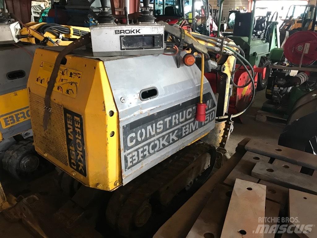 Brokk BM150E Міні-екскаватори < 7т