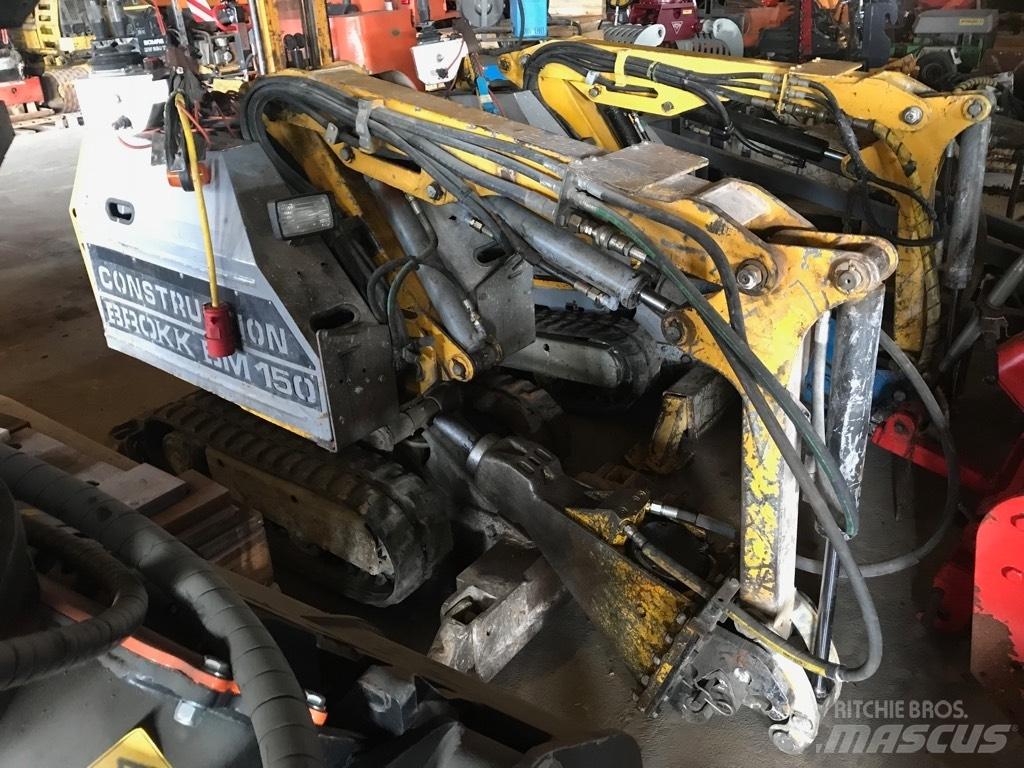Brokk BM150E Міні-екскаватори < 7т