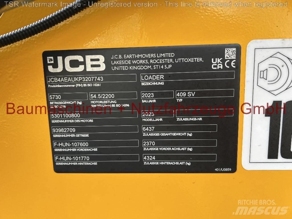 JCB 409 -gebraucht- Фронтальні навантажувачі
