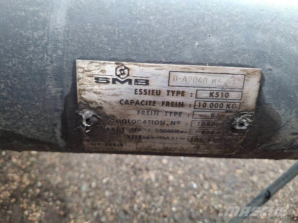 SMB K510 Осі