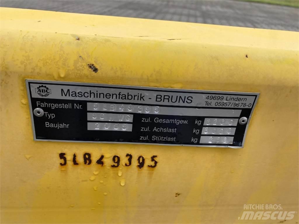 Bruns SW 7600 Додаткове обладнання для збиральних комбайнів