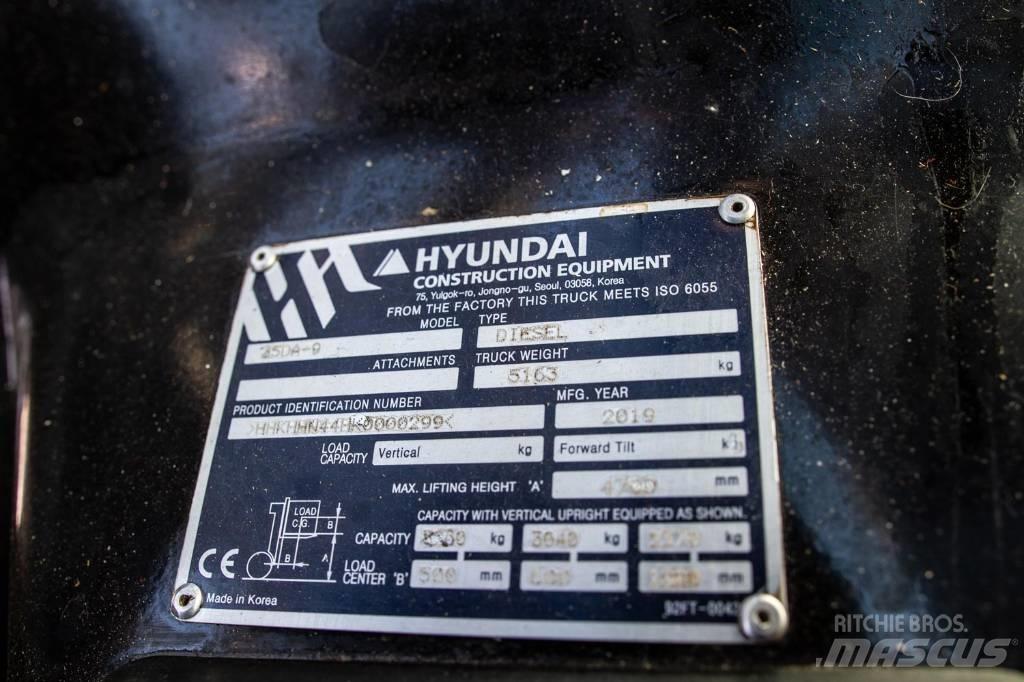 Hyundai 35 DA-9 Дизельні навантажувачі