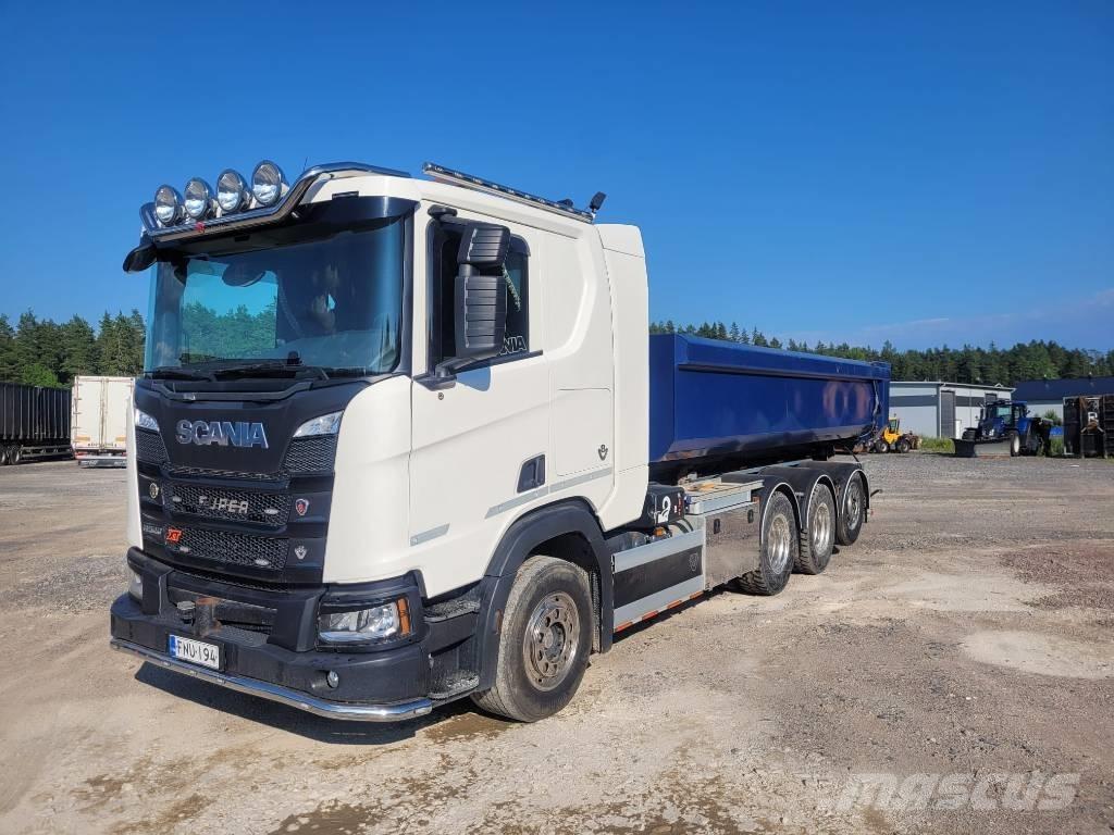 Scania R520 Вантажівки з гаковим підйомом