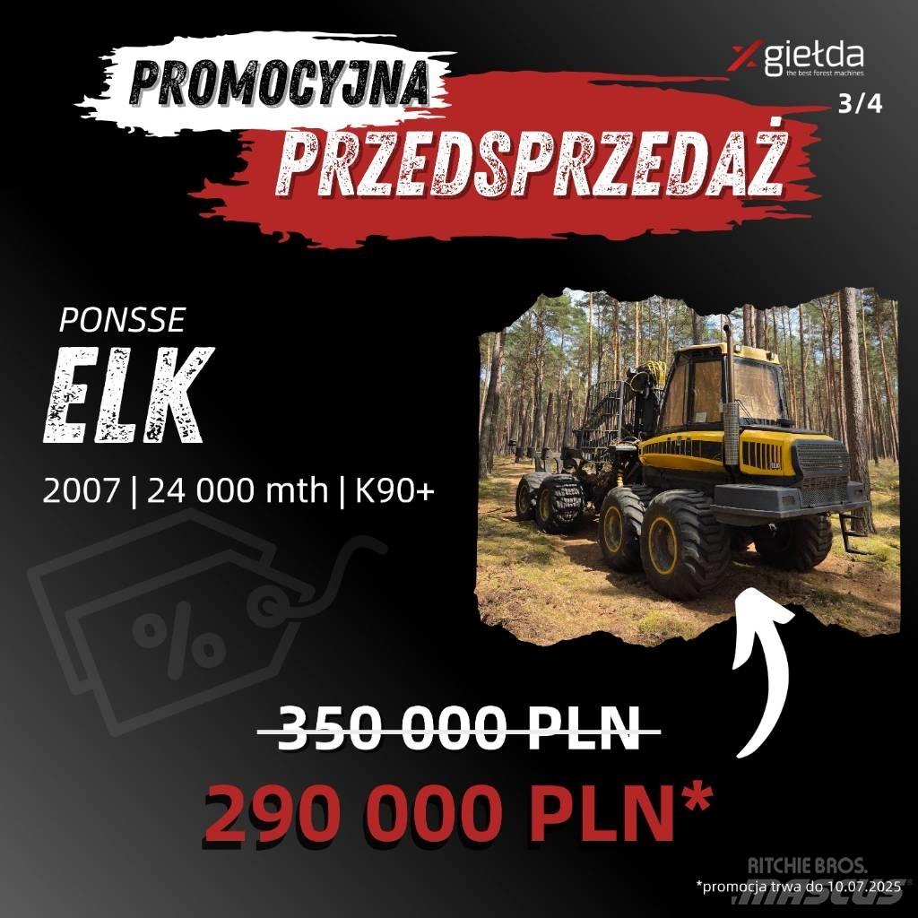 Ponsse Elk Форвардери