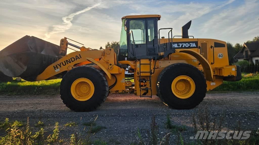 Hyundai HL 770-7 A Фронтальні навантажувачі