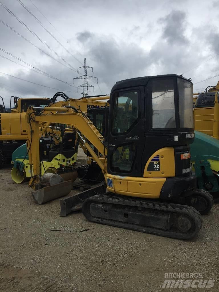Komatsu PC30MR-2 Міні-екскаватори < 7т