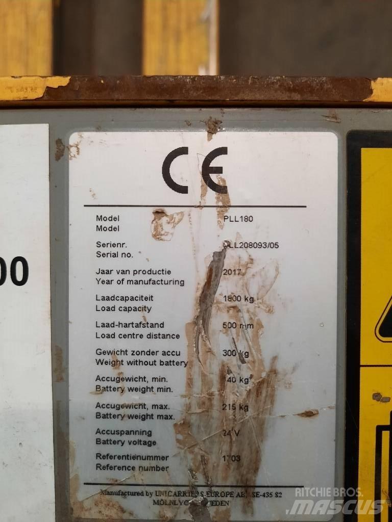 UniCarriers PLL180 Штабелери