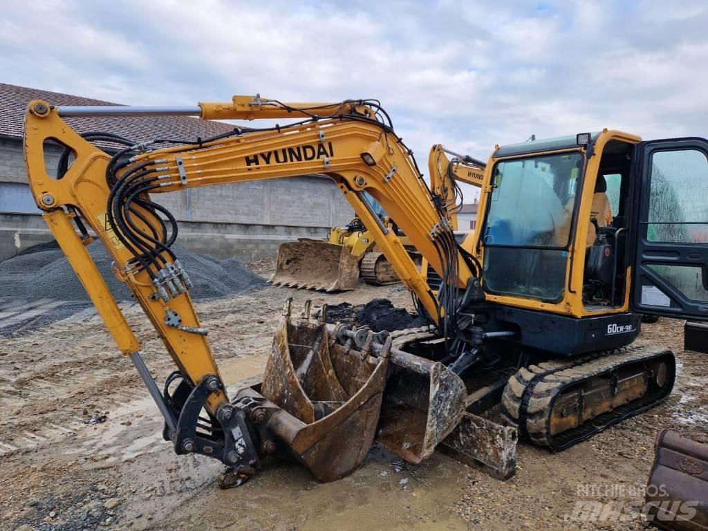 Hyundai R60CR-9A Міні-екскаватори < 7т