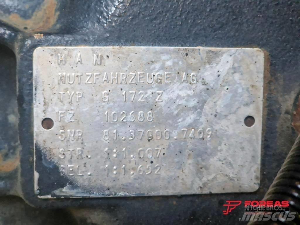 MAN G 172 Z - P.T.O Коробки передач