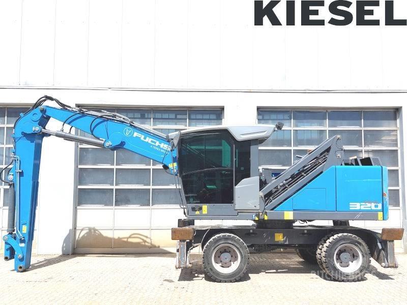 Fuchs MHL 320 F Перевантажувачі металобрухту/промислові навантажувачі