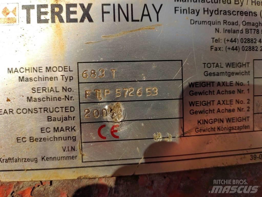 Finlay Terex 683 Мобільні грохоти