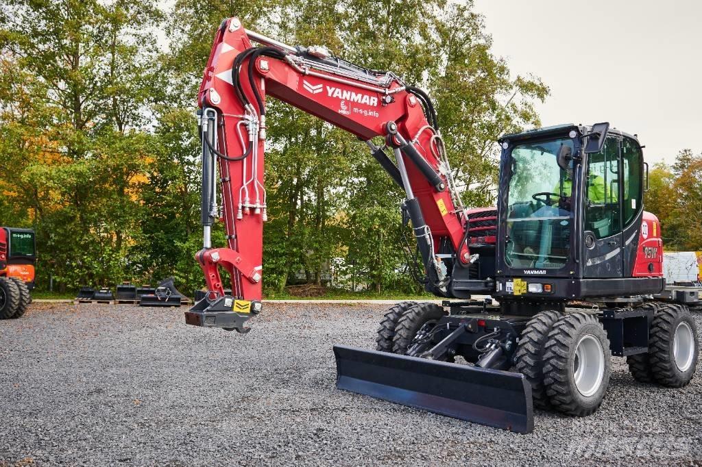 Yanmar B95W Колісні екскаватори