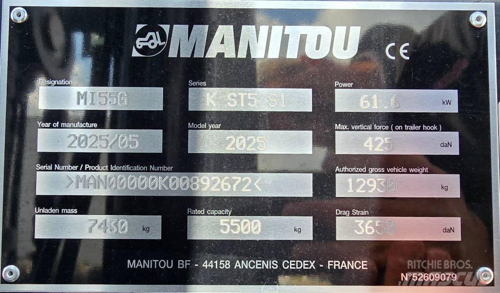 Manitou MI 55 G Газові навантажувачі