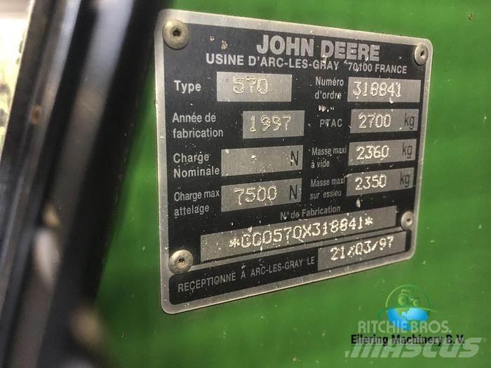 John Deere 570 Фуражні комбайни
