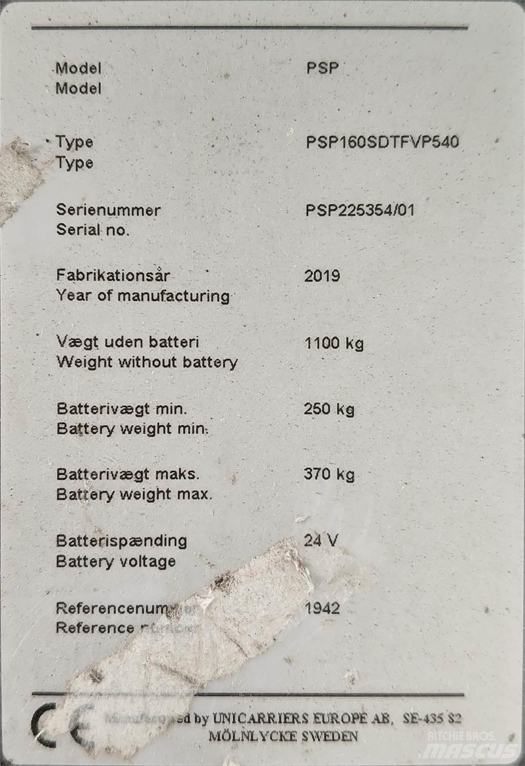 Atlet PSP160 Візки для перевезення піддонів