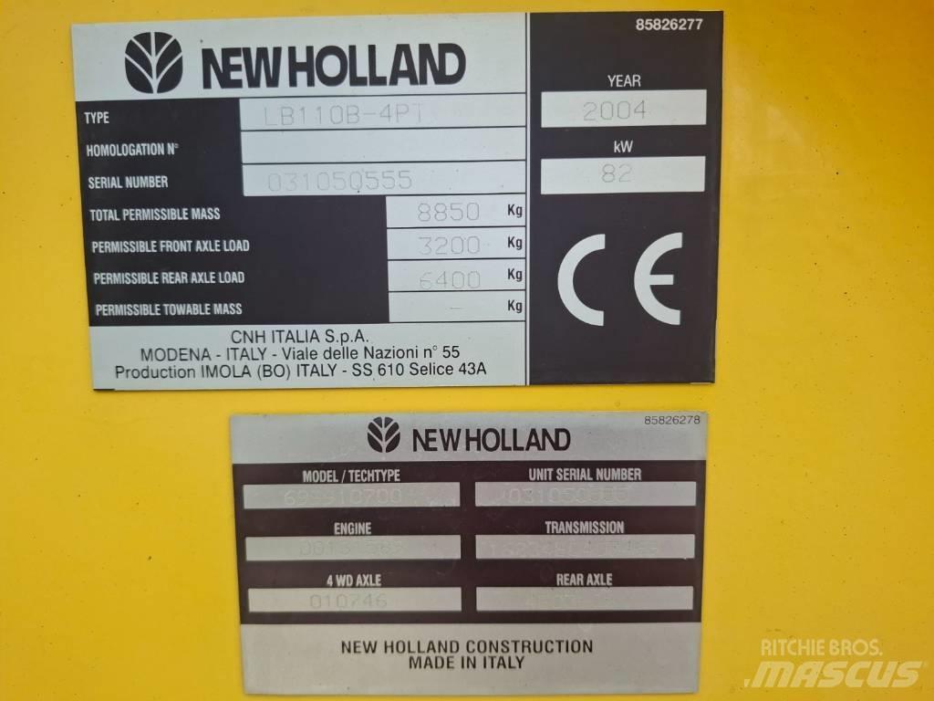 New Holland LB 110 B Екскаватори-навантажувачі