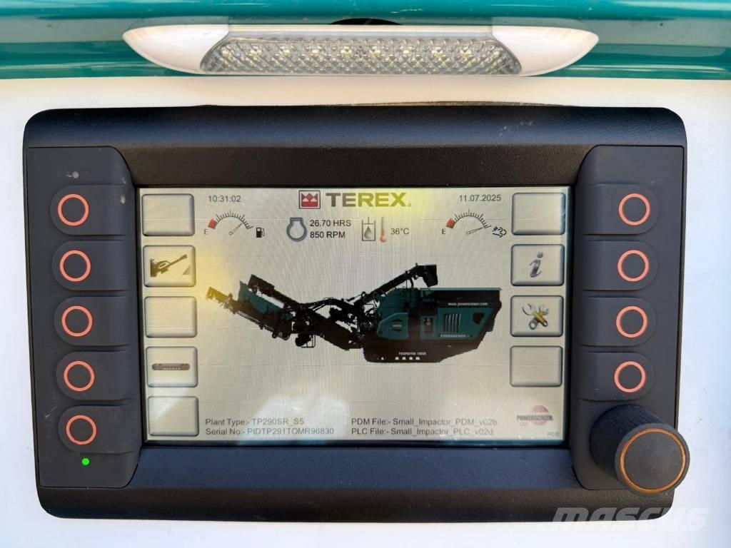 Powersceen TP290SR Мобільні дробарки