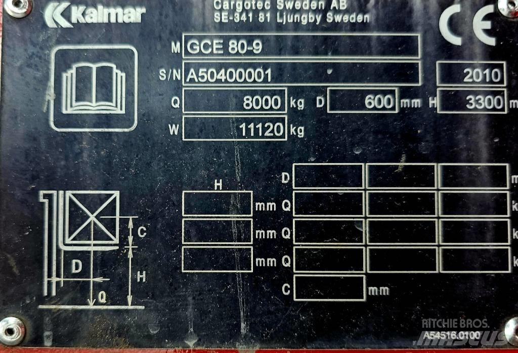 Kalmar GCE 80-9 Газові навантажувачі