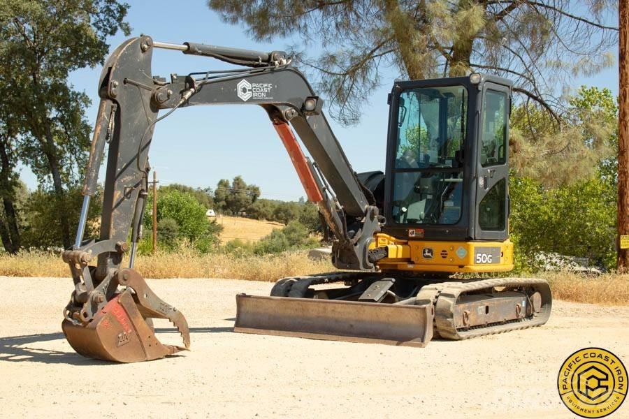 DEERE 50G Міні-екскаватори < 7т
