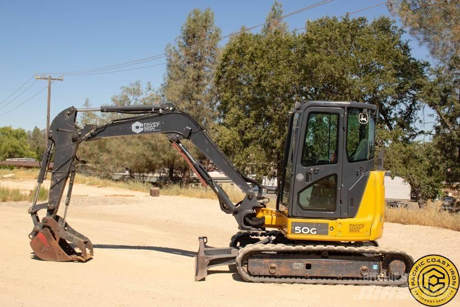 DEERE 50G Міні-екскаватори < 7т