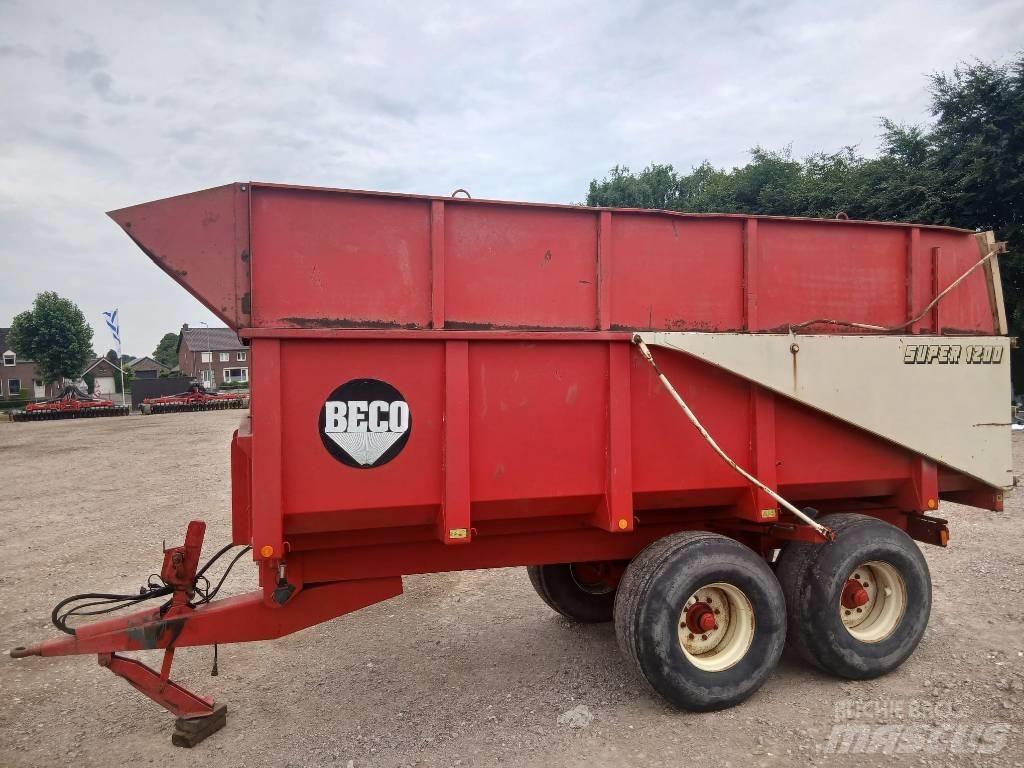 Beco super 1200 Самосвальні причепи