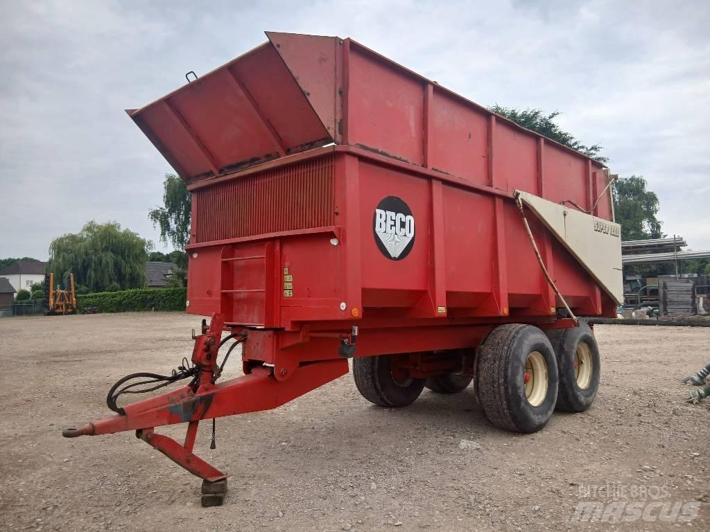 Beco super 1200 Самосвальні причепи