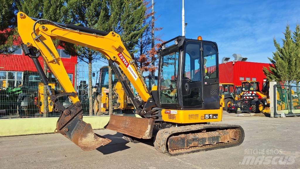 JCB 51 R-1 Міні-екскаватори < 7т