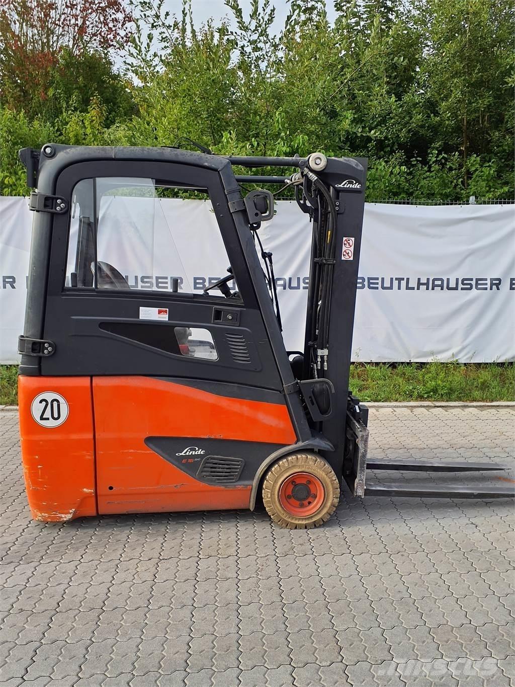 Linde E16 Електронавантажувачі