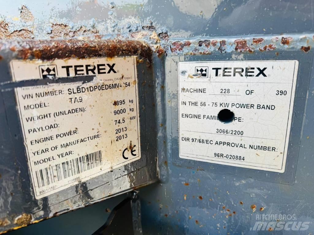 Terex TA9 Міні самоскиди