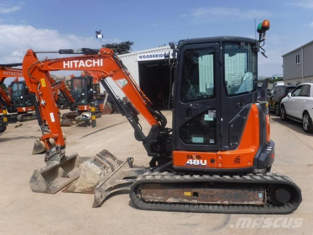 Hitachi ZX 48 U-6 Міні-екскаватори < 7т