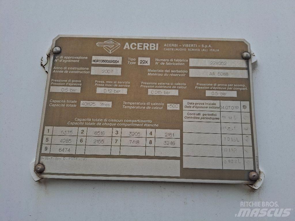 Acerbi ASO64003SP Напівпричепи-автоцистерни