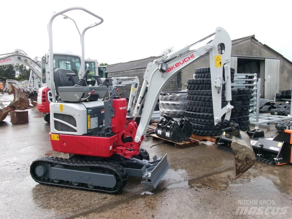Takeuchi TB 210 R Міні-екскаватори < 7т