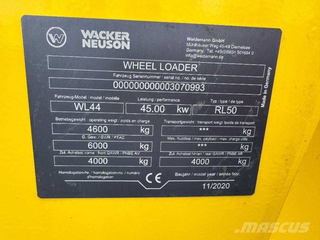Wacker Neuson WL44 Фронтальні навантажувачі