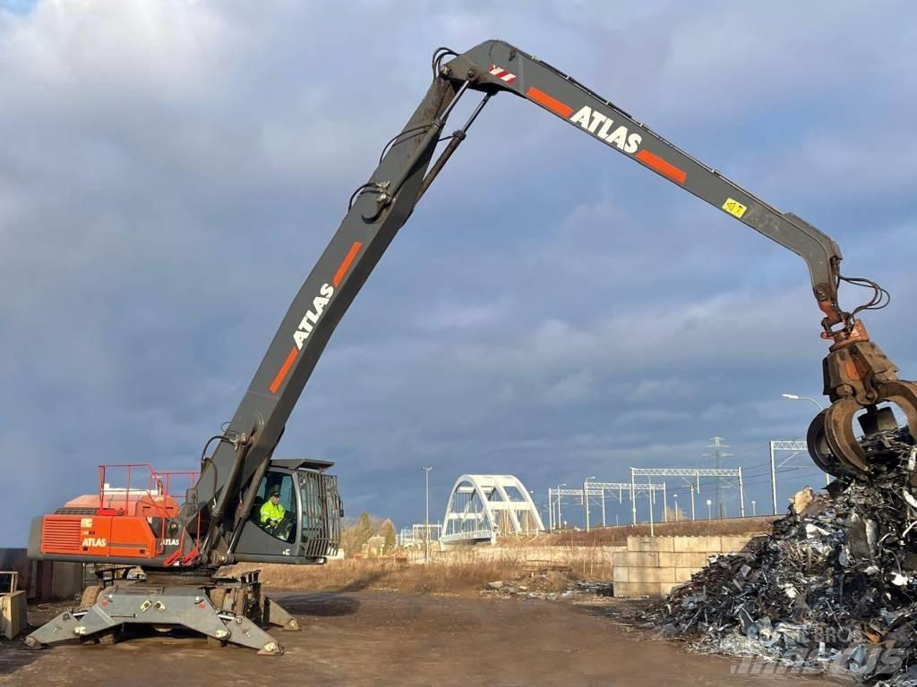 Atlas 350 MH Перевантажувачі металобрухту/промислові навантажувачі