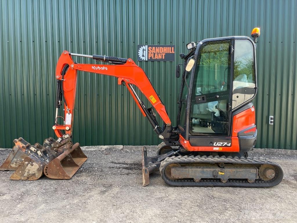 Kubota U 27-4 Міні-екскаватори < 7т