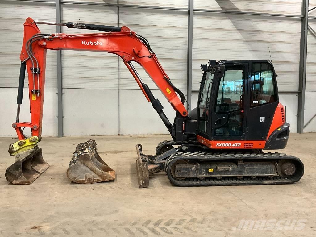 Kubota KX 080-4 A 2 Середні екскаватори 7т. - 12т.