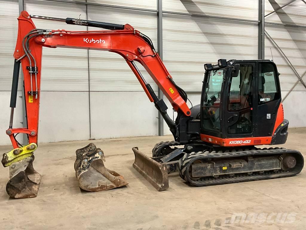 Kubota KX 080-4 A 2 Середні екскаватори 7т. - 12т.