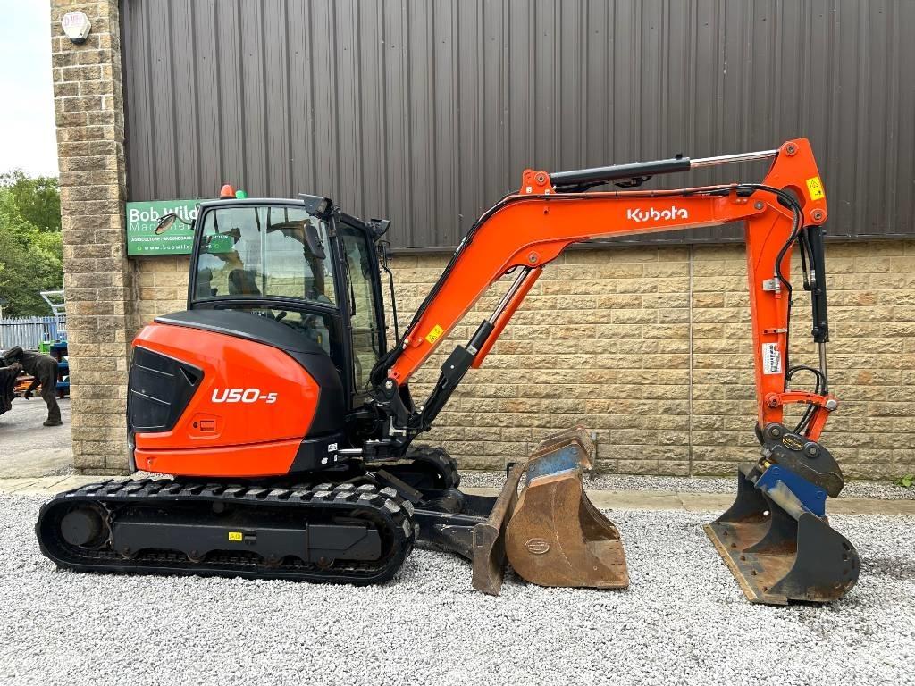 Kubota U50-4 Міні-екскаватори < 7т