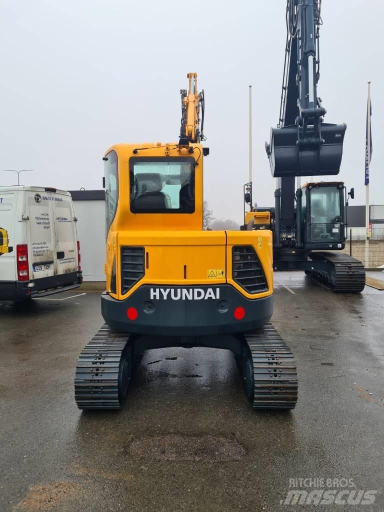 Hyundai R60CR-9A Міні-екскаватори < 7т
