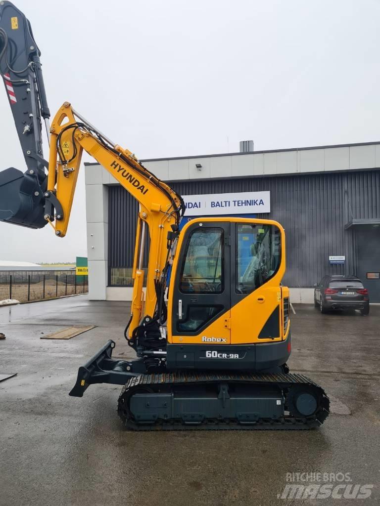Hyundai R60CR-9A Міні-екскаватори < 7т