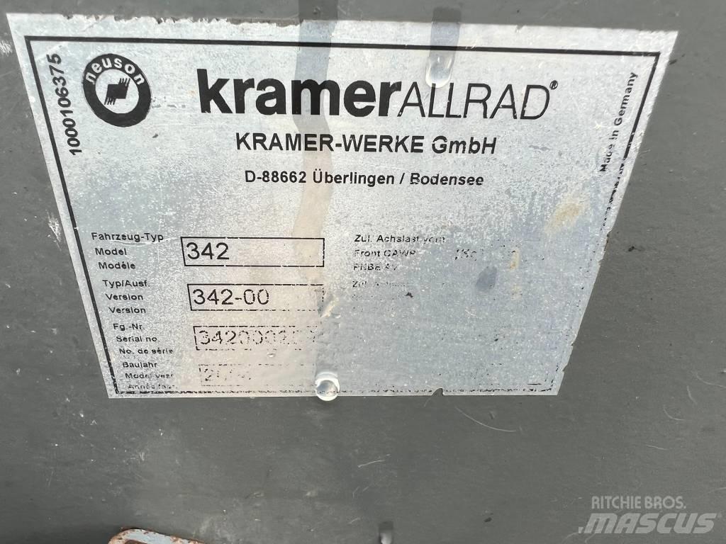 Kramer 380 shovel Фронтальні навантажувачі