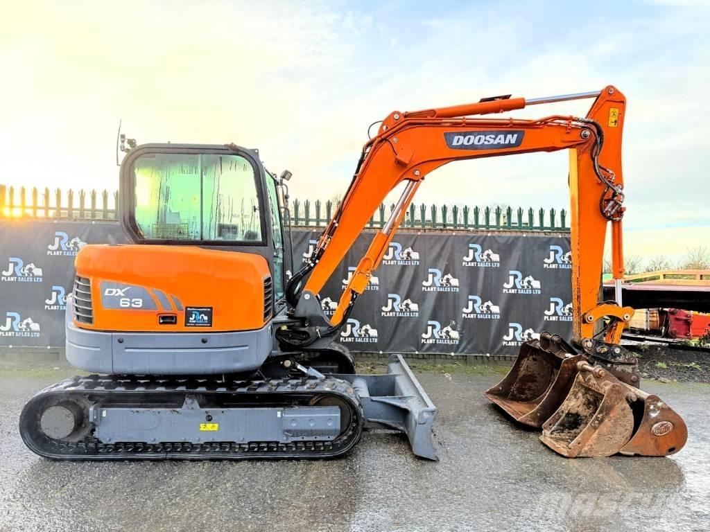 Doosan DX 63-3 Гусеничні екскаватори