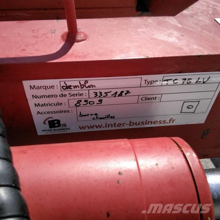 Demblon TC 75 LV Реверсивні плуги