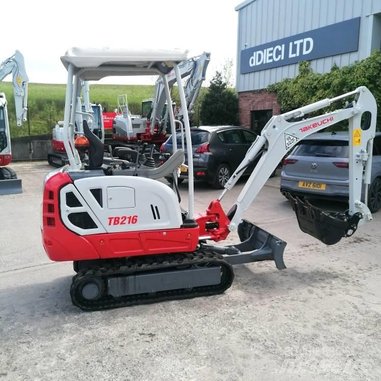 Takeuchi TB216 Міні-екскаватори < 7т