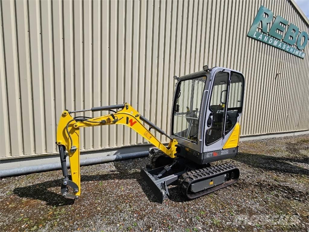 Wacker ET 16 Міні-екскаватори < 7т
