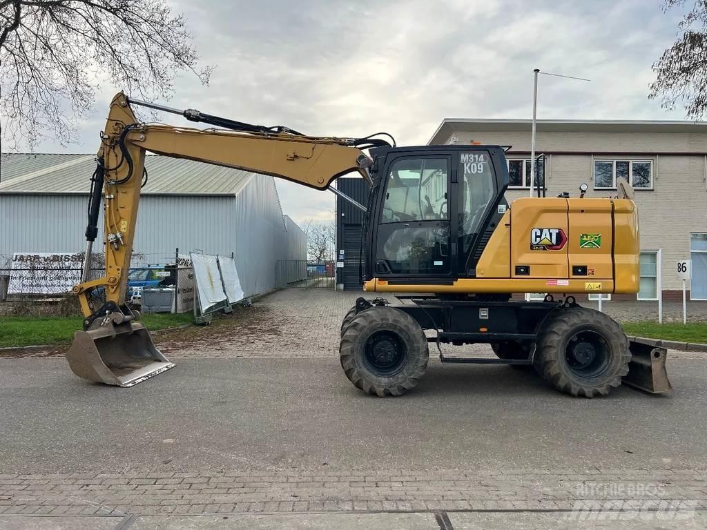 CAT 314 Next gen Колісні екскаватори