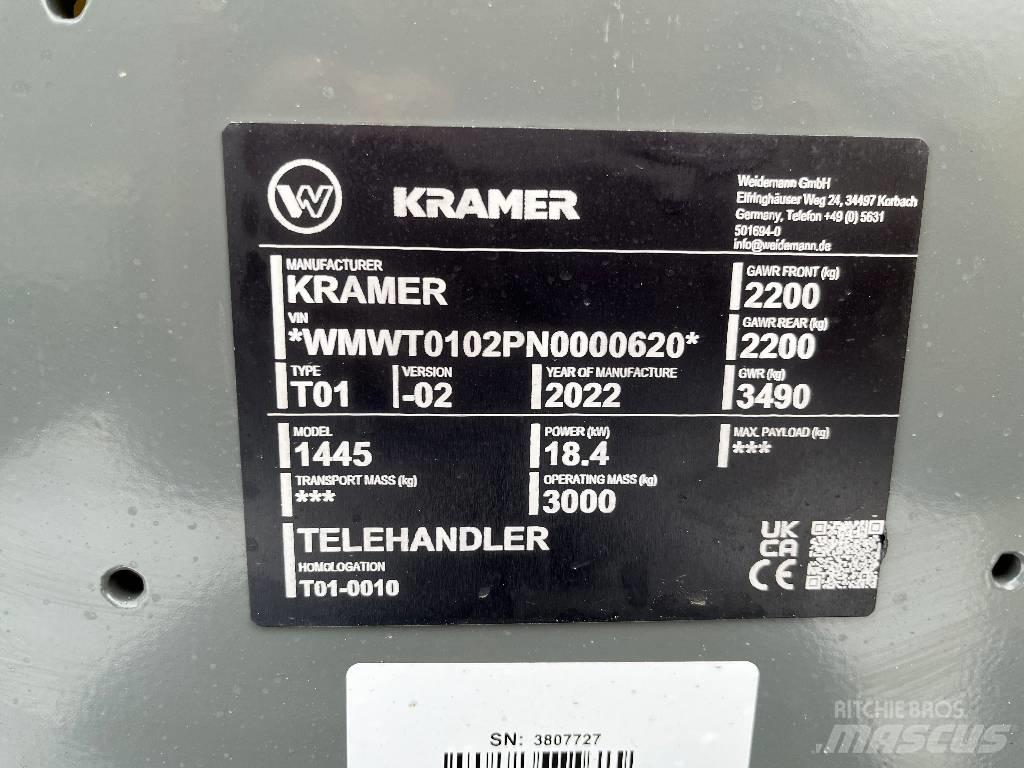 Kramer 1445 Телескопічні фронтальні навантажувачі